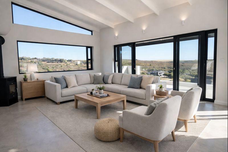 Elevated Contemporary Living with Panoramic Views — photograph 2