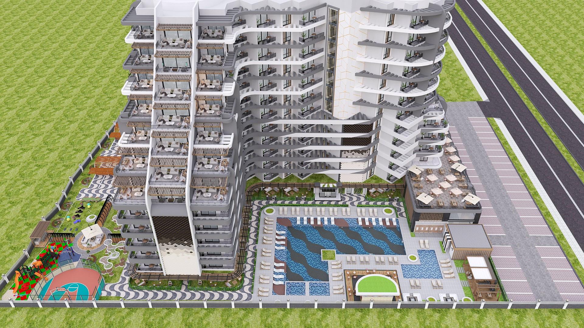Apartments in Yeşilyurt, Lefke (ECN-00417) — photograph 5