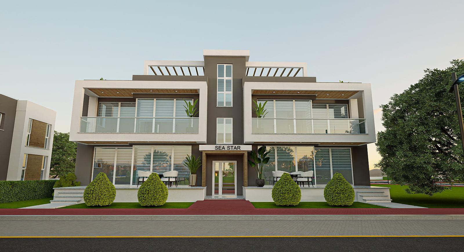 Apartments in Kalecik, İskele (ECN-00517) — photograph 4