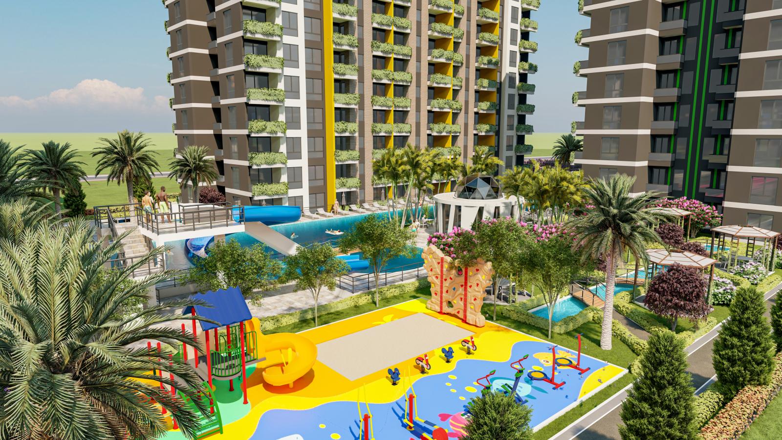 Apartments in Çeşmeli, Erdemli (ICX-00088) — photograph 2